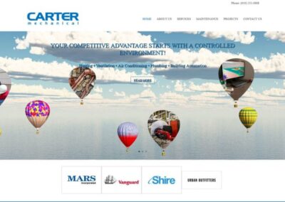Carter Mechanical Website