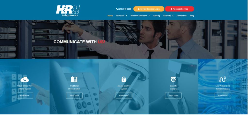H&R Telephones Website