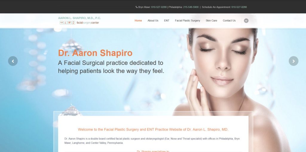 Dr. Aaron Shapiro Website