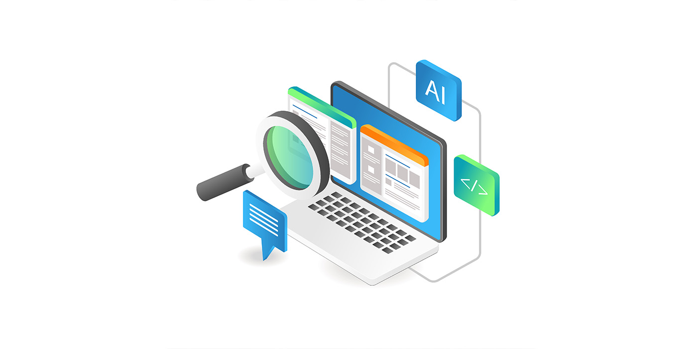 Graphic Promoting Search and AI